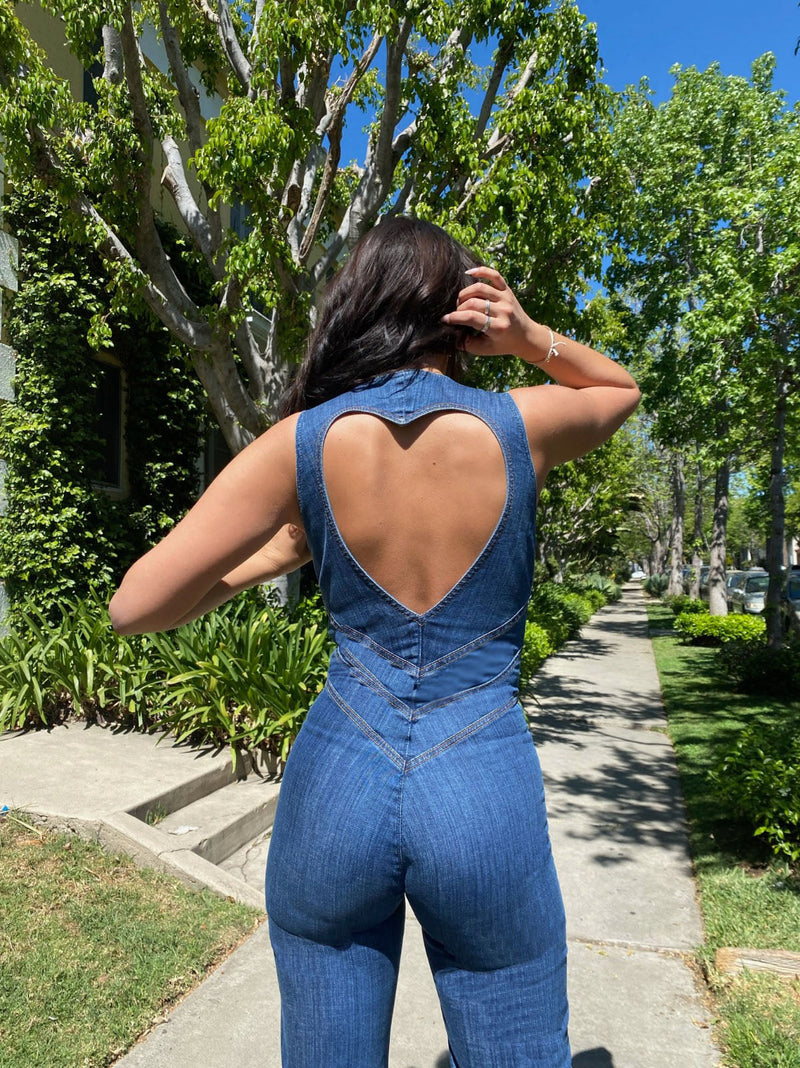 American Finds Denim Jumpsuit | Urban Chic Denim Jumpsuit